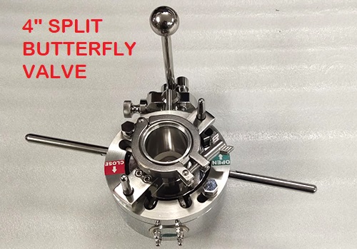 Split Butterfly Valve 4"